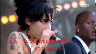 Amy Winehouse Back To Black sub español Live at isle of wight 2007 [upl. by Roque]