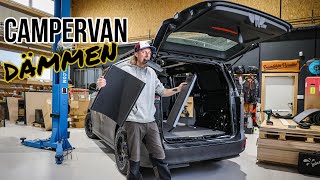 How To Van Dämmen mit Vanue Die Dämmung speziell für Campervans [upl. by Milman]