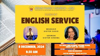 JFM English Service Dec 8 2024 [upl. by Nathalie459]