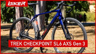 TEST Trek Checkpoint SL6 AXS Gen 3 [upl. by Darrill532]