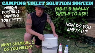 THETFORD PORTA POTTI PORTABLE CAMPING TOILET HONEST THOUGHTS AFTER A BIG LAP OF AUSTRALIA amp REVIEW [upl. by Jehiah228]