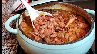 RED BEANS Recipe  Cajun Red Beans And Rice  Louisiana Style Red Beans Recipe [upl. by Ecirtak]