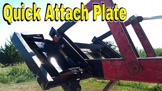 DIY Skid Steer Quick Attach Plate [upl. by Elisha]