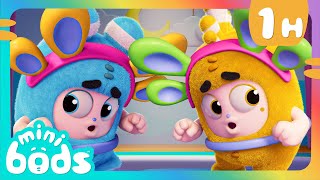 Its OK to Be Nervous Bubbles  Minibods  Mini Oddbods  Baby Oddbods  Funny Cartoons For Kids [upl. by Raina832]