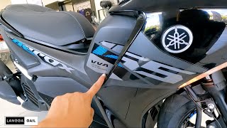 Yamaha Aerox 155 Glossy Black Langga Gail MotoVlog [upl. by Galanti]