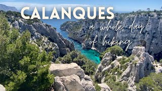 TRAVEL VLOG  Parc National des Calanques in Cassis  hiking amp beautiful cliffs [upl. by Enyak]