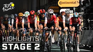 Tour de France 2024 Stage 2  EXTENDED HIGHLIGHTS  6302024  Cycling on NBC Sports [upl. by Nerac]