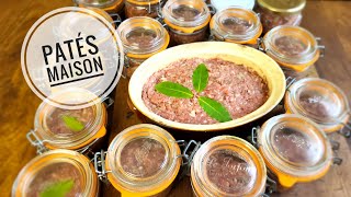 MA RECETTE DE PATÉS DE SANGLIER en CONSERVES [upl. by Etnad593]