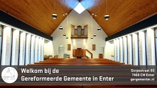 Gereformeerde Gemeente Enter  Ds AB van der Heiden  Openbaring 1  13  Openbaring 2  7 [upl. by Aldrich]