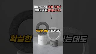 DSR 때문에 대출 거절 도대체 뭐가 문제일까요 [upl. by Norby]