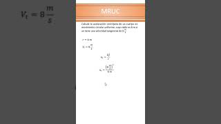 Aceleración Centrípeta  MCU  Física [upl. by Northrup]