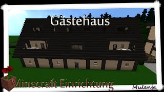 MINECRAFT  Bauernhof 16  Gästehaus  Einrichten in Minecraft [upl. by Yemorej]