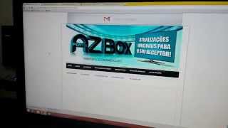 Baixando atualização no Portal Azbox  Azamerica Sat e Portal Azamerica [upl. by Lladnarc]