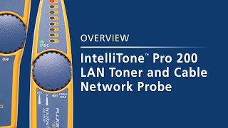 IntelliTone™ Pro 200 LAN Toner and Cable Network Probe [upl. by Vorfeld]