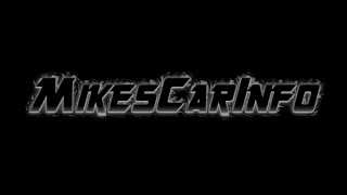 ♪♫♬ MikesCarInfo Channel Trailer [upl. by Eirene]