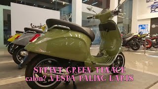 calon VESPA PALING LARIS  VESPA SPRINT GREEN TENACE TERBARU ‼️ [upl. by Anoirtac]