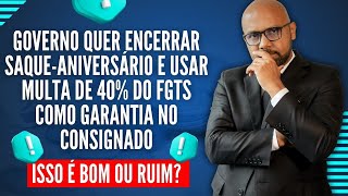 Seu FGTS como garantia no consignado Entenda a Nova Proposta fgts saquefgtsaniversario saquefgts [upl. by Clayton]