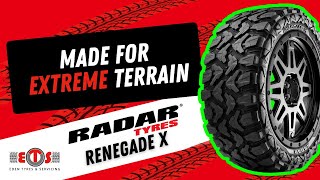 Made For EXTREME Terrain  The Perfect OffRoad Tyre  Radar Renegade X [upl. by Intirb14]