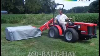 Galfre 165 Disc Mower  Hay Mower for Compact Tractors [upl. by Aserahs337]