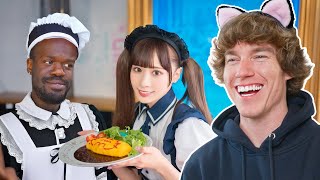 I Went To A Maid Cafe In Japan [upl. by Ansaev]