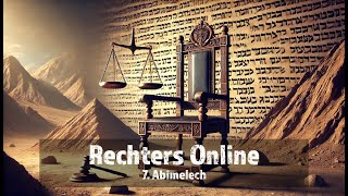 Online dieptestudie Rechters 7 Abimelech [upl. by Idnir]