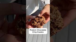 Air Fryer Protein Cookie 🍪  5Ingredient Healthy Treat [upl. by Aiksas]