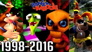 BanjoKazooie ALL INTROS 19982016 N64 Xbox GBA [upl. by Mcclenon]