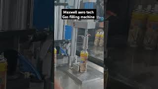 Gas filling machine shorts short machine aerosol trending viral [upl. by Bonni127]