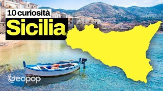 10 curiosità sulla Sicilia si dice arancino o arancina E qual è il record dellEtna [upl. by Naux]