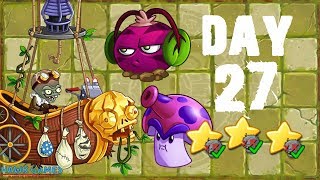 Plants vs Zombies 2 China  Modern Day Day 27 Zombot Aerostatic Gondola《植物大战僵尸2》 摩登世界 27天 [upl. by Sessler]