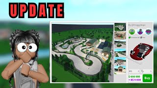 BLOXBURG GO KART UPDATE  NEW pre builds [upl. by Harewood713]