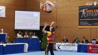 Acro Cup Albershausen 2013 Mixed Pair Juniors 1 Dynamic Dresdner SC Germany  Sebastian Löhmann [upl. by Schatz]