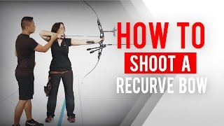 How to shoot a recurve bow  Archery 360 [upl. by Irik]