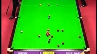 2004 World Snooker Championship SF Ronnie OSullivan vs Stephen Hendry Session 1 BBC [upl. by Donnell]