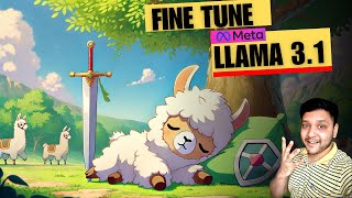 How to Fine Tune LLAMA31 LLM model with PEFT and QLoRA [upl. by Auhsoj]