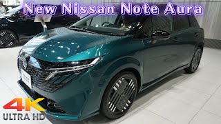 新型日産ノートオーラ G 2024年モデルグリーンラック  NEW 2024 NISSAN NOTE AURA G  New Nissan Note Aura 2024 Green [upl. by Carman]