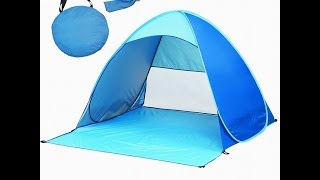 how to fold the pop up beach tent [upl. by Notslar313]