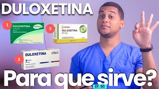 DULOXETINA PARA QUE SIRVE  3 COSAS [upl. by Meta]