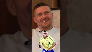 Oleksandr Usyk LOVES these footballers [upl. by Sutton]