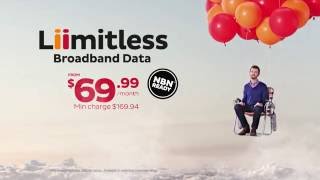 iiNet  Liimitless Broadband Data 30sec [upl. by Nesaj]