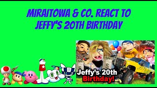 KCPA Movie Miraitowa amp Co React to Jeffys 20th Birthday [upl. by Schilling954]