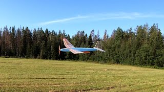 Lanarius RC motor glider flight [upl. by Yluj]