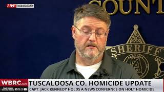 Tuscaloosa Co Homicide Update [upl. by Wolfgram]