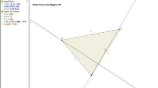 Altezze del triangolo con GeoGebra [upl. by Nims411]