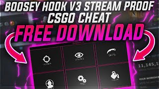 STREAM PROOF FREE CSGO UNDETECTED CHEAT [upl. by Nosylla]