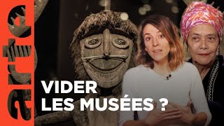 Fautil vider les musées   Les idées larges  ARTE [upl. by Ecylahs]