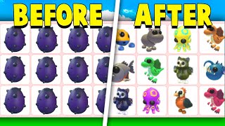 I Opened EVERY PET in DANGER EGGS Before They Leave Adopt Me [upl. by Hector]