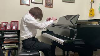 Caleb performs Beethovens Sonata No 29 in Bflat Major Op 106 quotHammerklavierquot 1st movement [upl. by Avie]