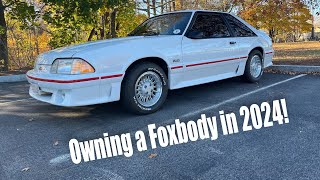 Quirks and Features of owning a Foxbody Mustang in 2024 [upl. by Leeban182]