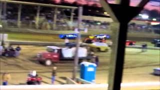 Belle Clair Speedway Sportsman Heat 2 4 1 2011 [upl. by Moses]